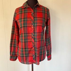 Red Plaid wrangler shirt